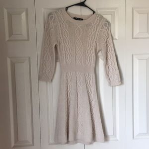 MAK Cable Knit Sweater Dress- Like New